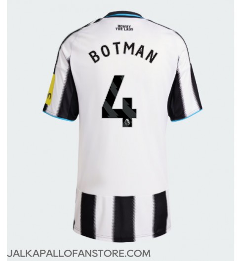 Newcastle United Sven Botman #4 Kotipaita Naisten 2025-26 Lyhythihainen Newcastle United Sven Botman #4 Kotipaita Naisten 2025-26 Lyhythihainen